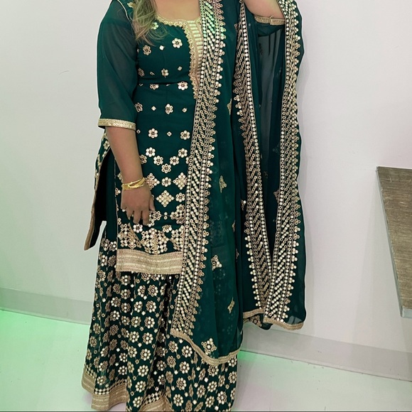 Gota patti sharara suit - Picture 3 of 3